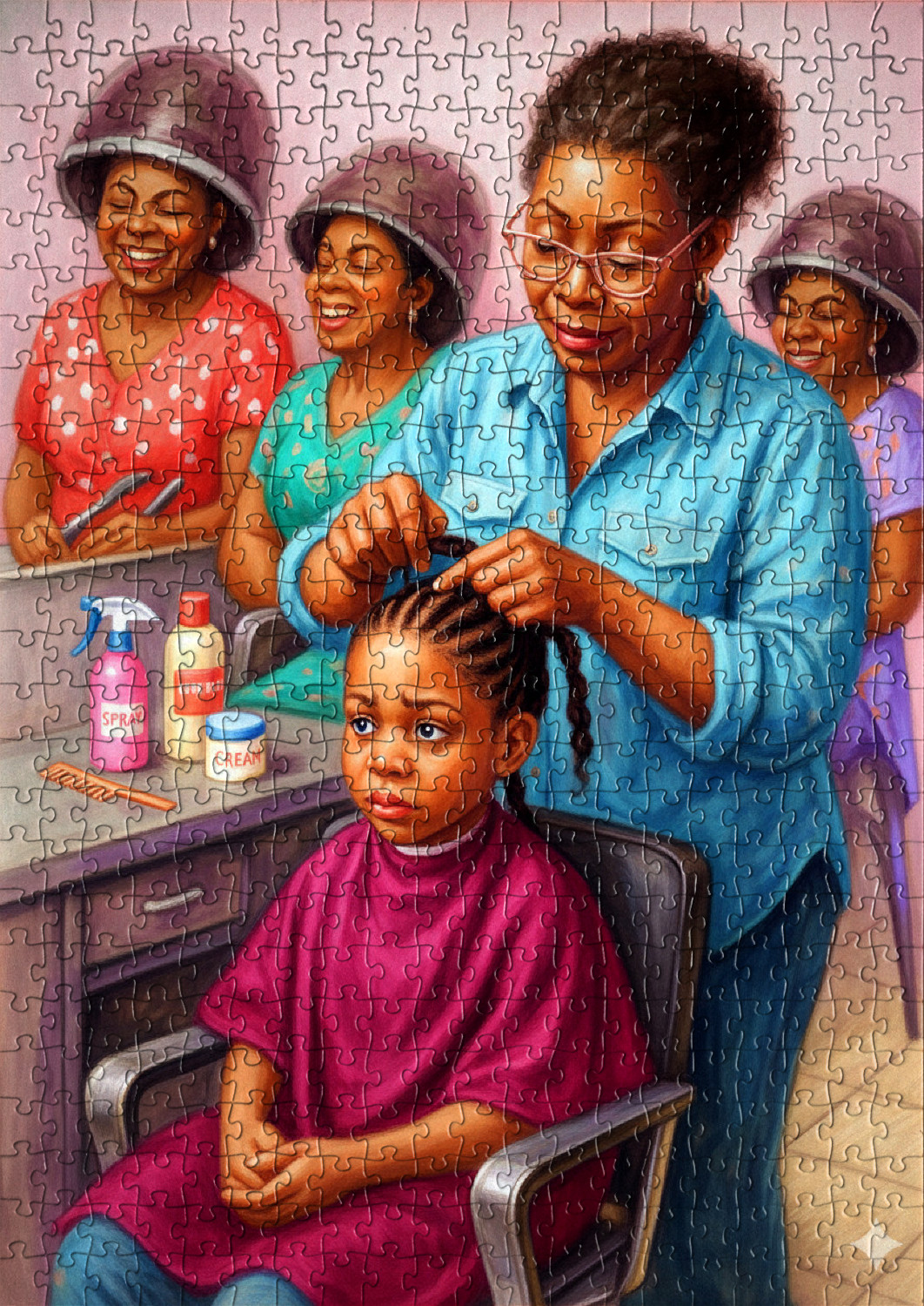 First Beauty Shop Hairdo